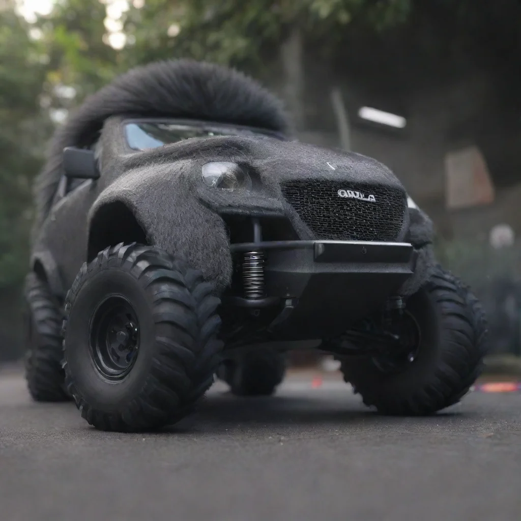 aitrending gorilla pimp hyper realistic octane render details 8k good looking fantastic 1