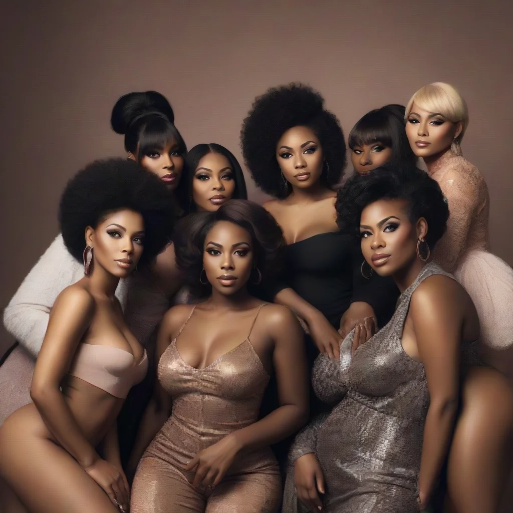 trending group of glamorus black women good looking fantastic 1