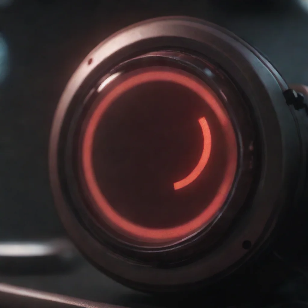 aitrending hal computer red dot blink cinematic hd wow artstation good looking fantastic 1