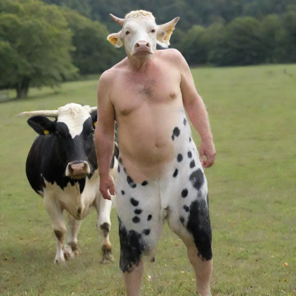 trending half man half cow good looking fantastic 1