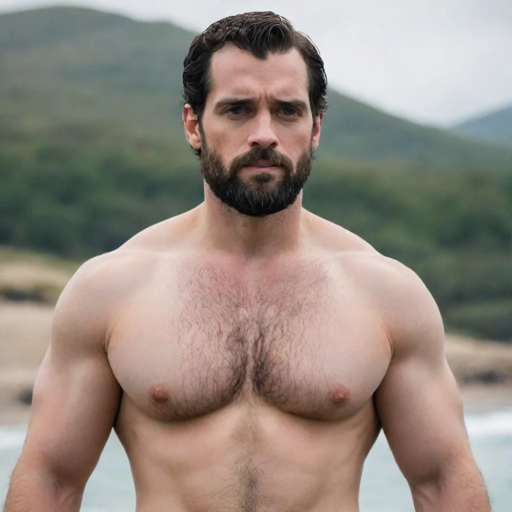 aitrending henry cavill with a beard shirtless good looking fantastic 1