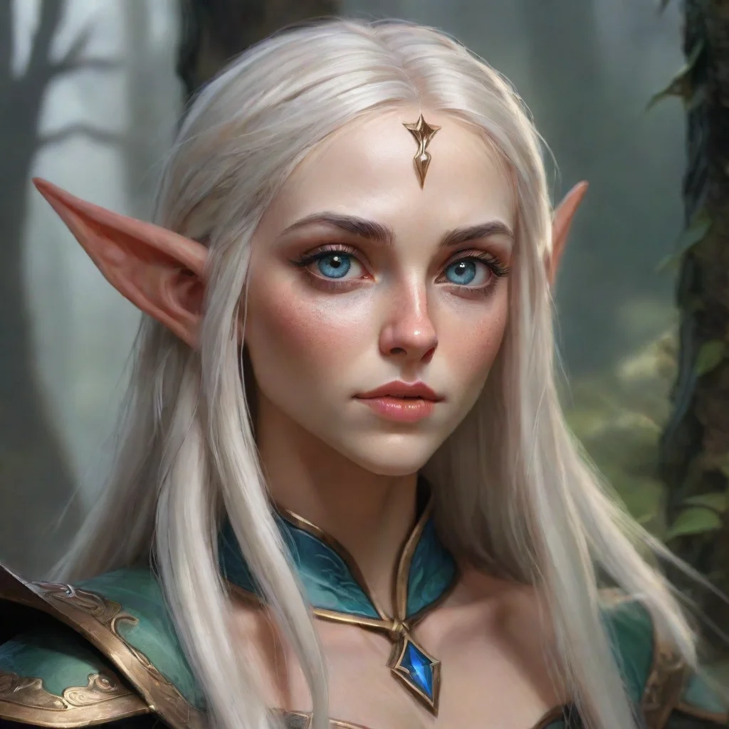 trending high elf portrait fantasy good looking fantastic 1