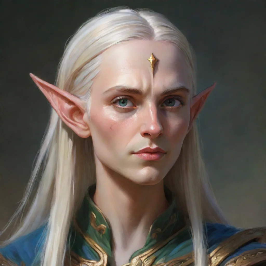 trending high elf portrait good looking fantastic 1