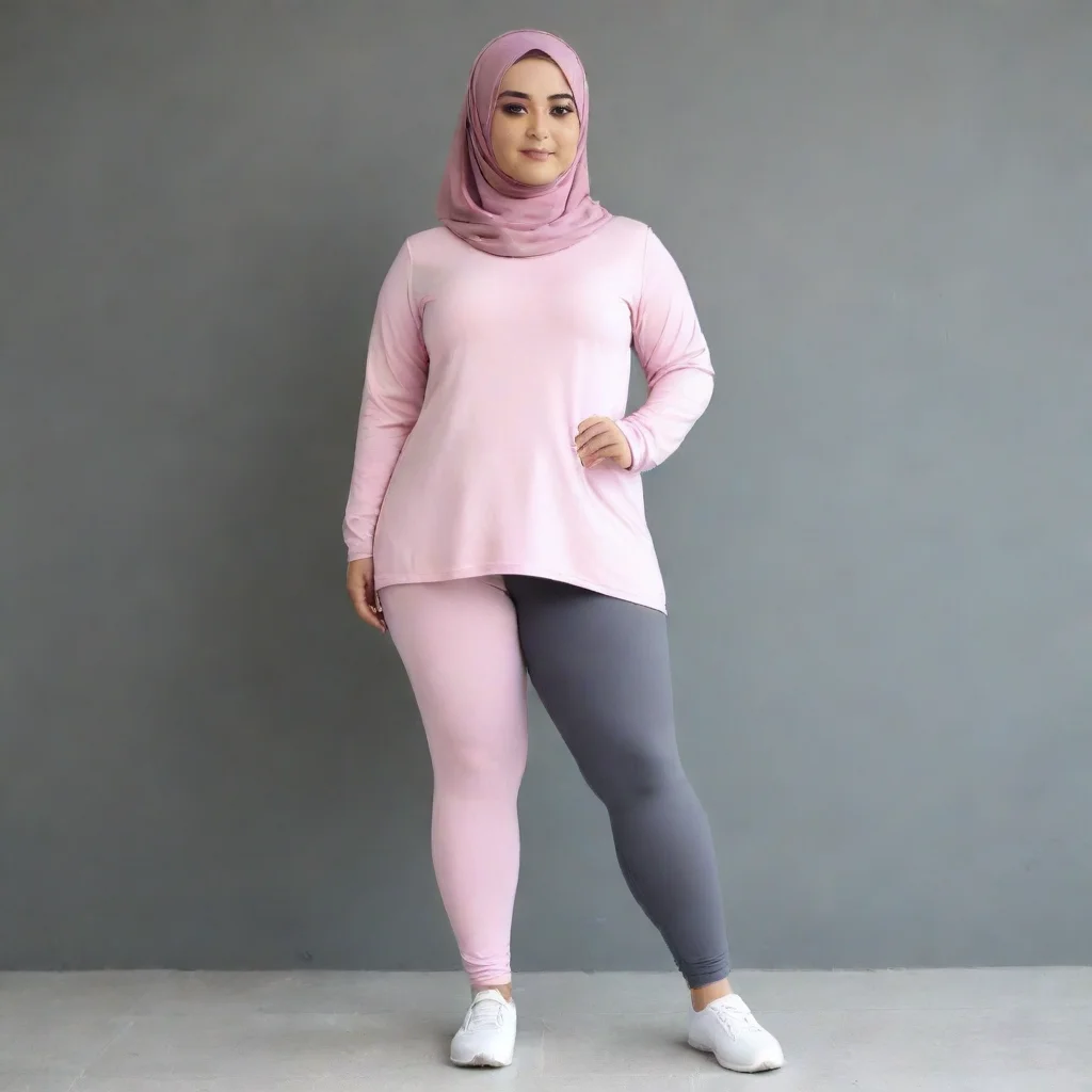 trending hijab plump leggins good looking fantastic 1