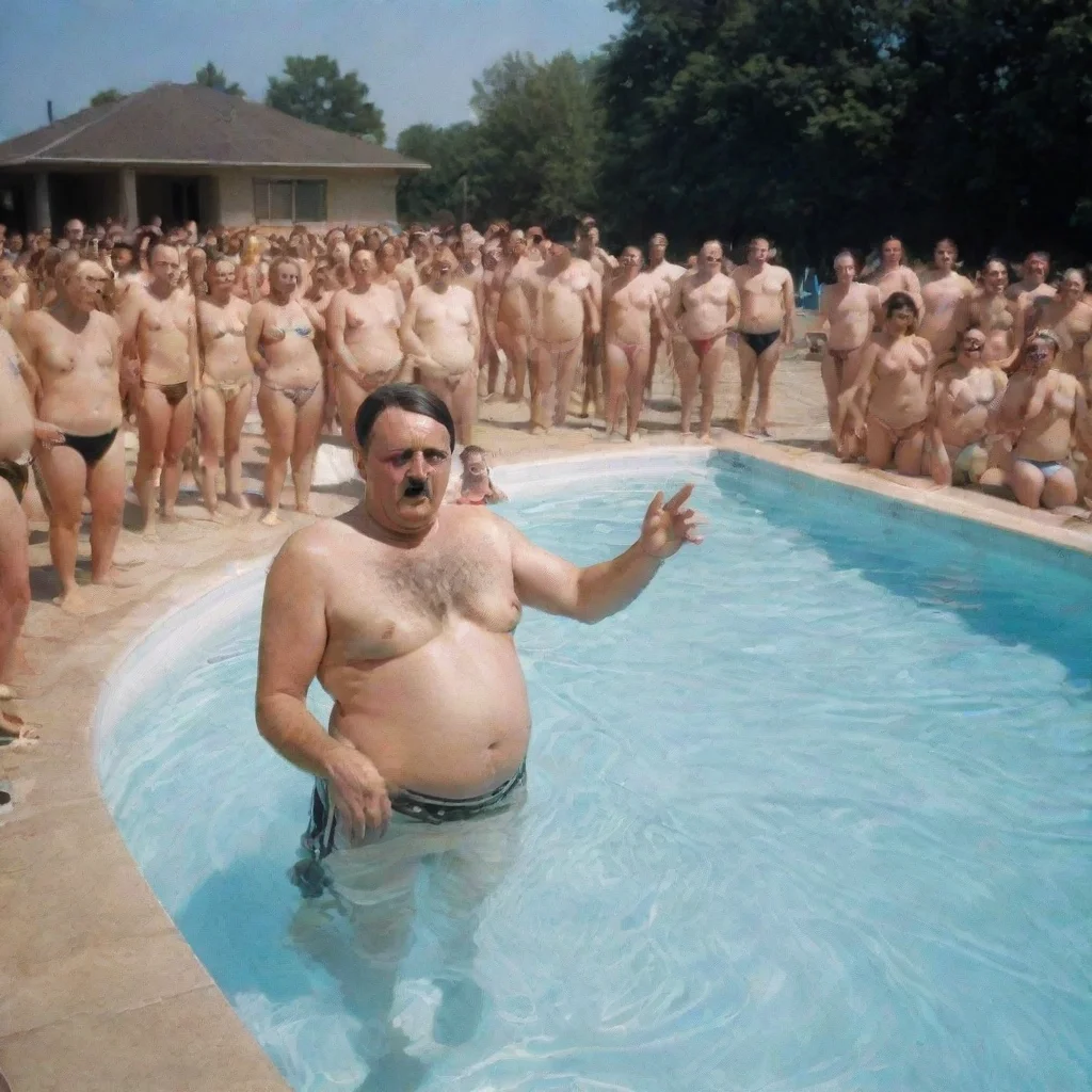 trending hitler pool party good looking fantastic 1