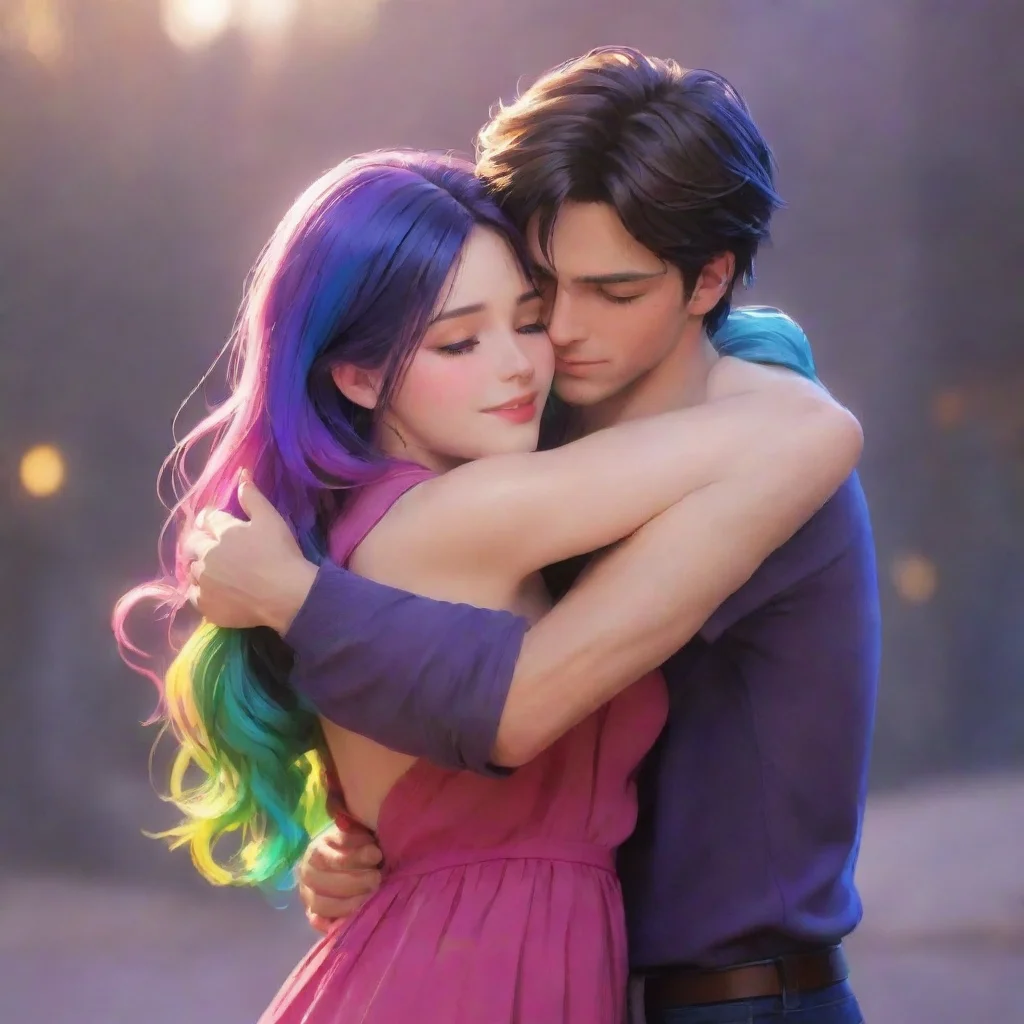 trending hugging hd characters amazing hd anome aesthetic best quality love colorful powerful  good looking fantastic 1