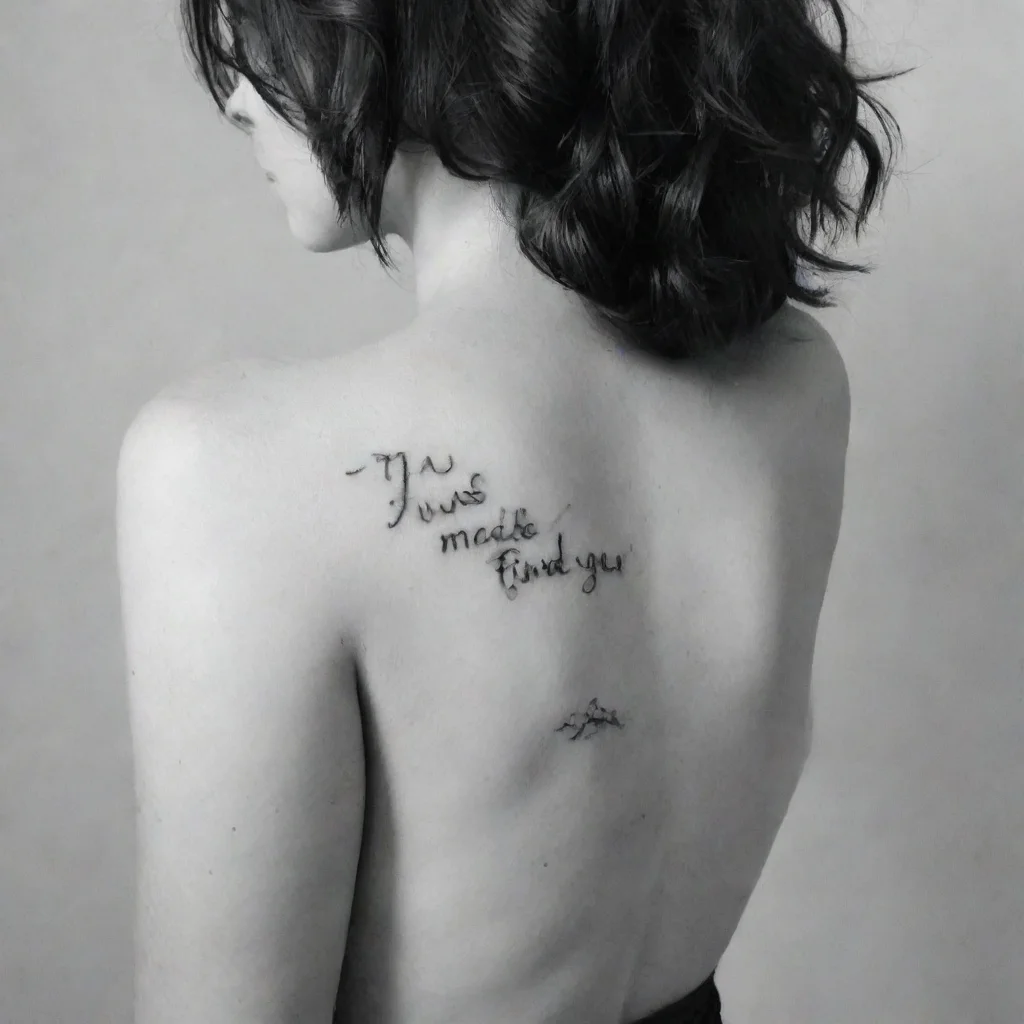 trending i was made to find you fine line black and white tattoo good looking fantastic 1