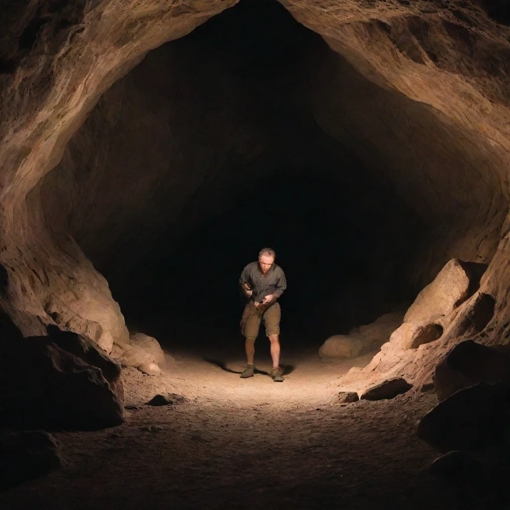trending image of a man in a cave good looking fantastic 1