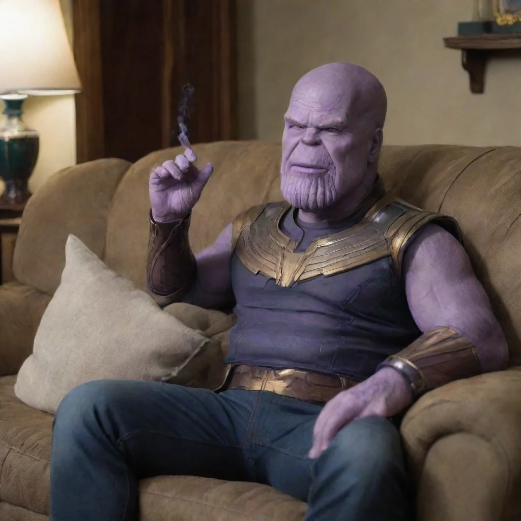 aitrending john adams smokin a blunt on the couch with thanos good looking fantastic 1