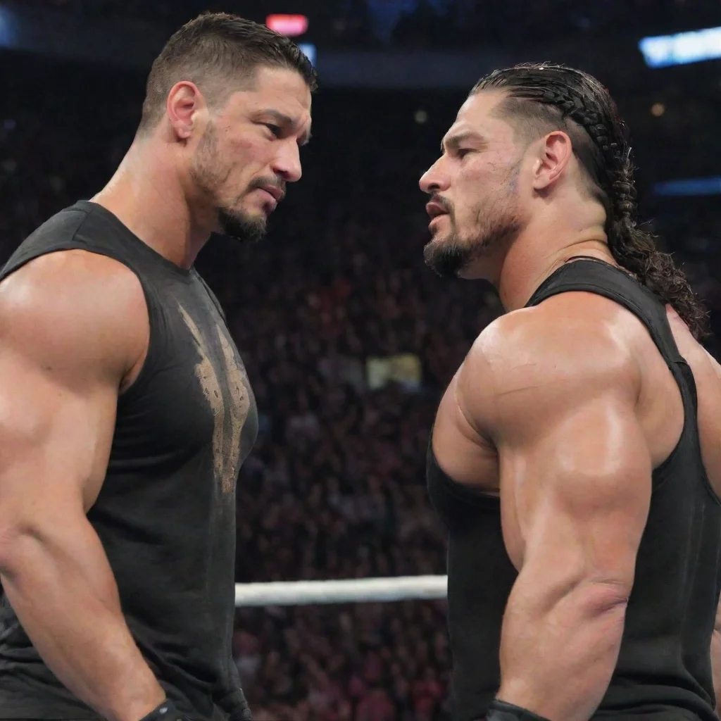 aitrending john cena and roman reigns  good looking fantastic 1