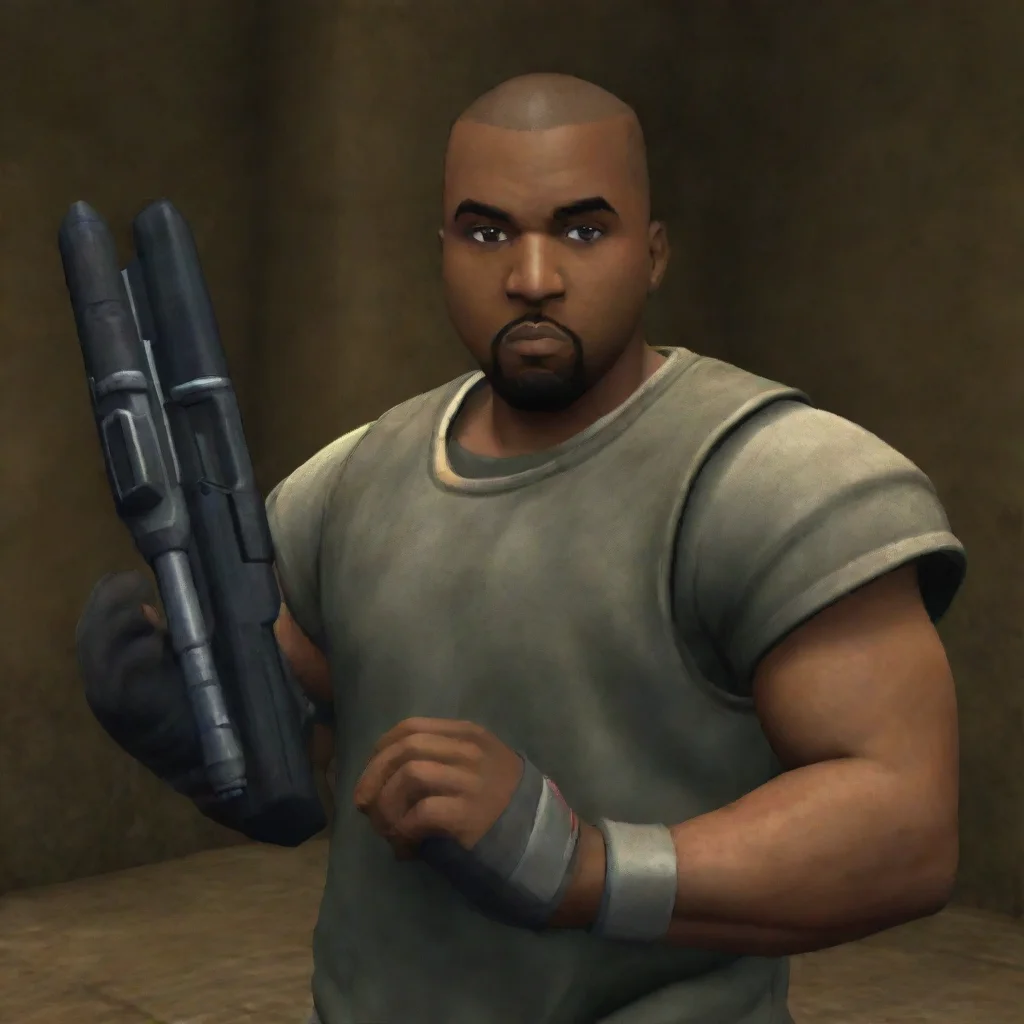 aitrending kanye in unreal tournament 1999 good looking fantastic 1