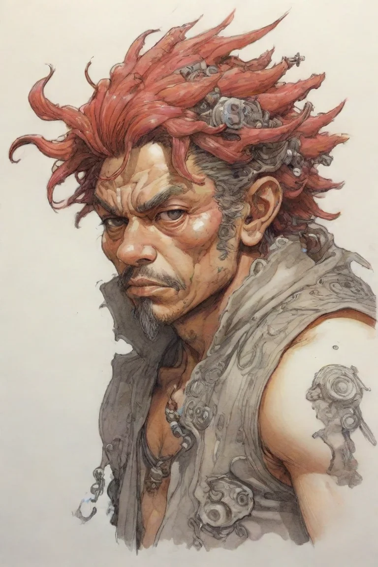 trending katsuya terada doodle character good looking fantastic 1 portrait