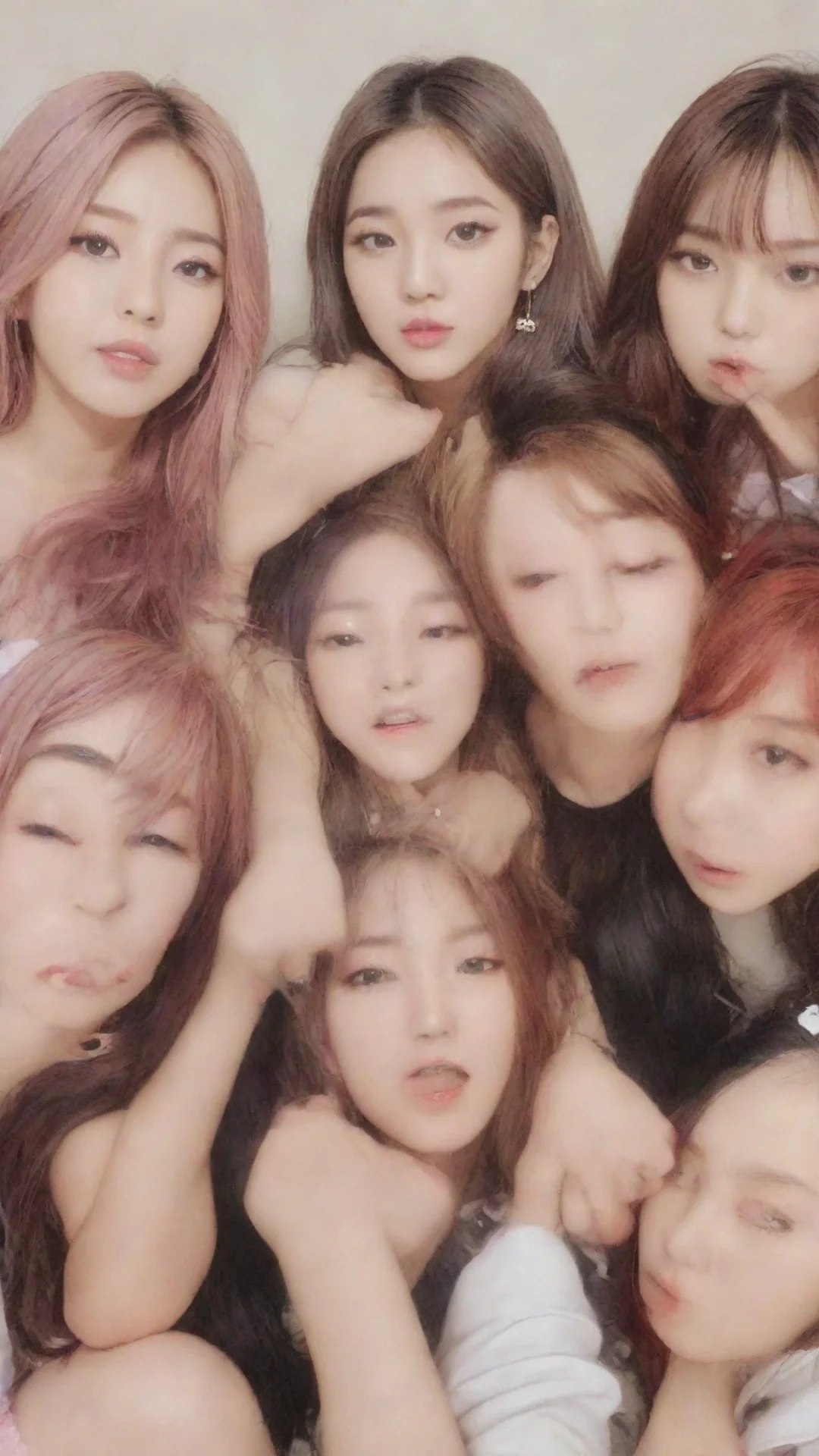 aitrending kpop girl group good looking fantastic 1 tall