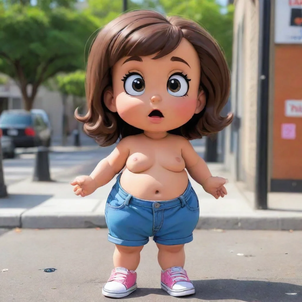 aitrending lil miss poops her pants poops her pants in public cartoon art good looking fantastic 1