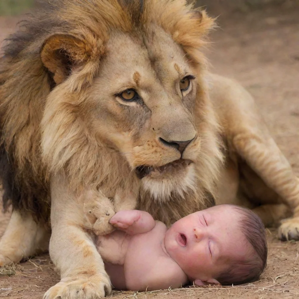 trending lion attacks newborn baby good looking fantastic 1