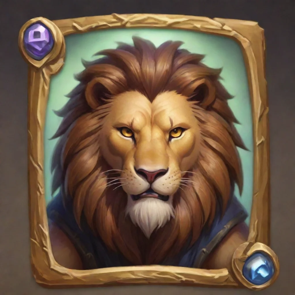 aitrending lion in hearthstone like card good looking fantastic 1