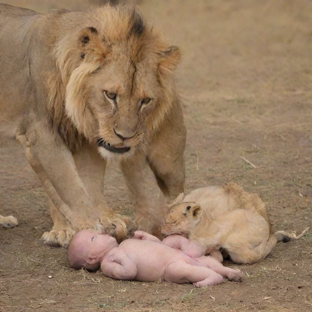 trending lions feasting on a newborn baby good looking fantastic 1