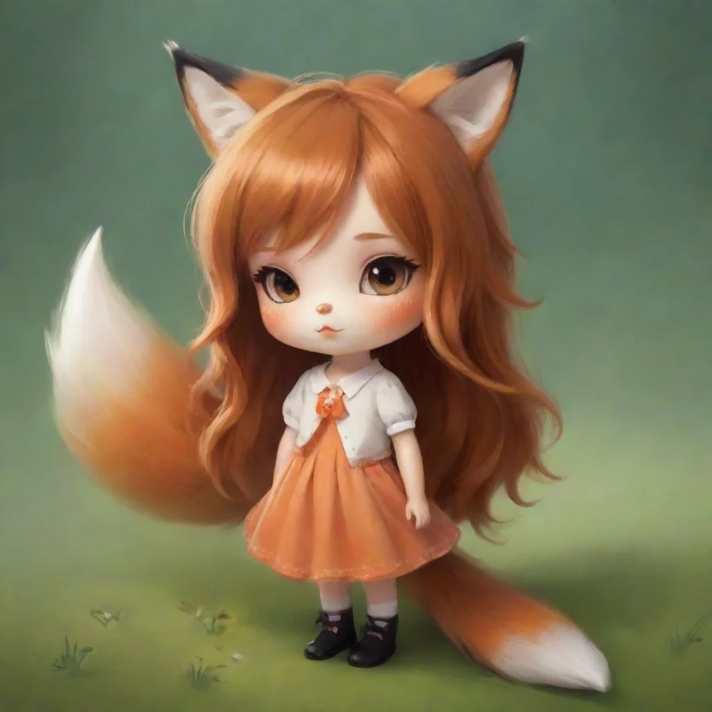 trending little fox girl good looking fantastic 1
