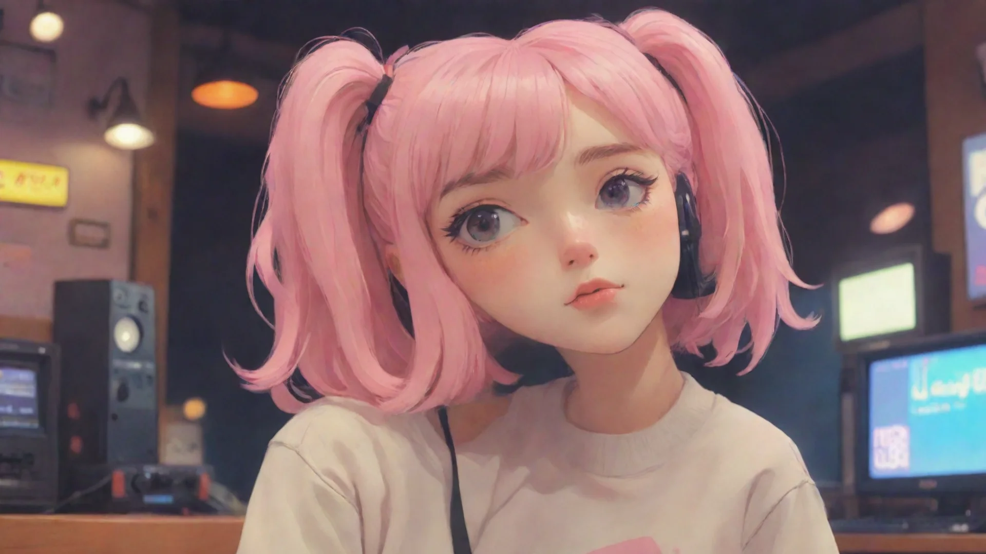 aitrending lofi girl  good looking fantastic 1 wide