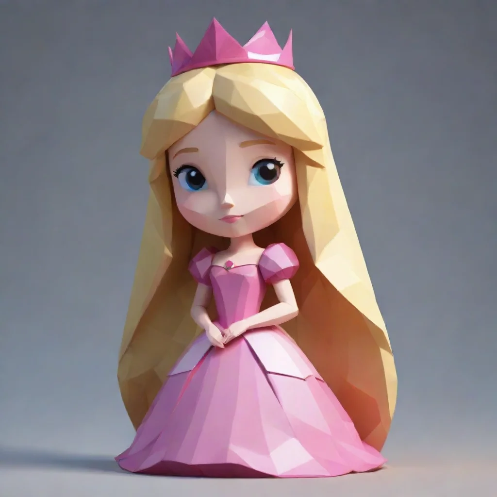 aitrending low poly princess good looking fantastic 1