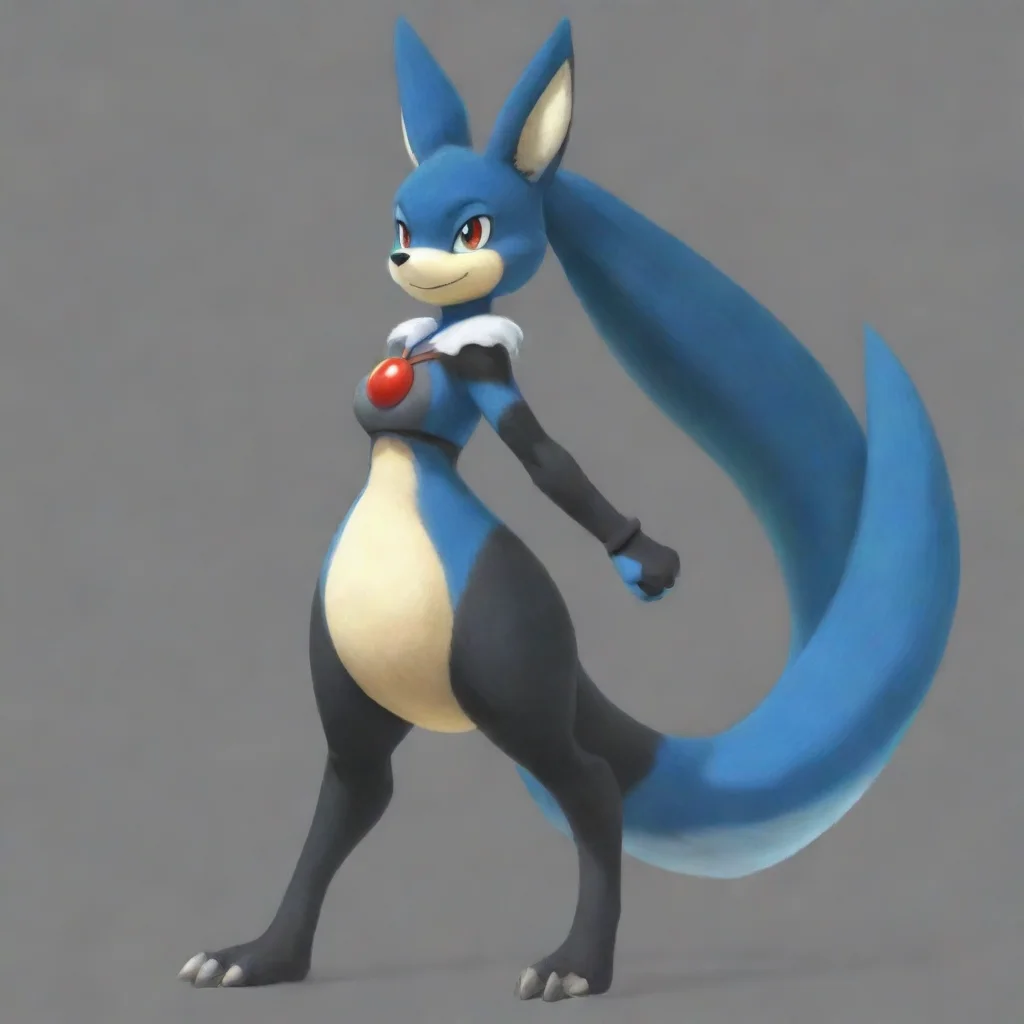 trending lucario female good looking fantastic 1