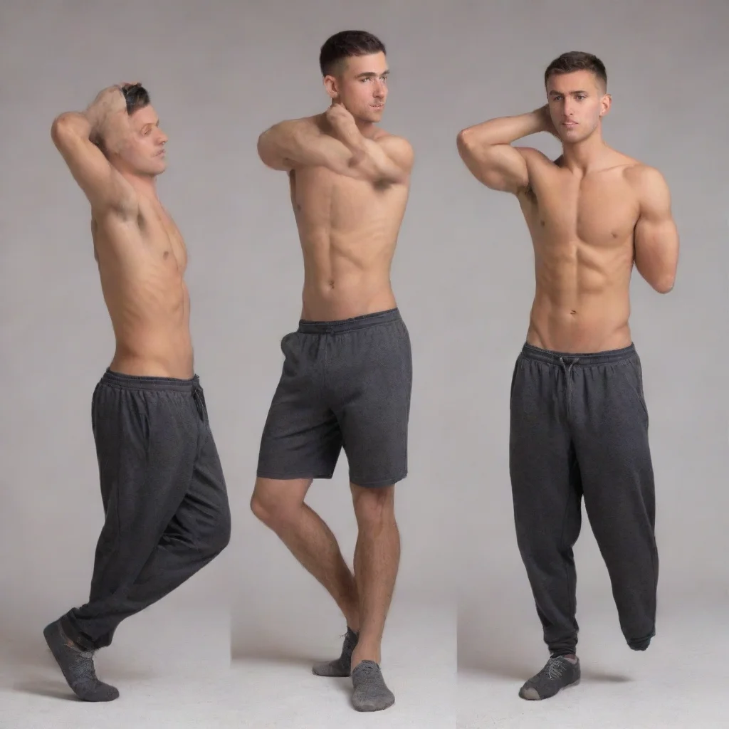 trending male pose training good looking fantastic 1