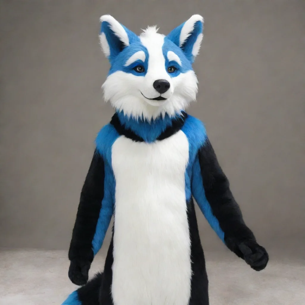 trending man in arcticfox fursuit good looking fantastic 1