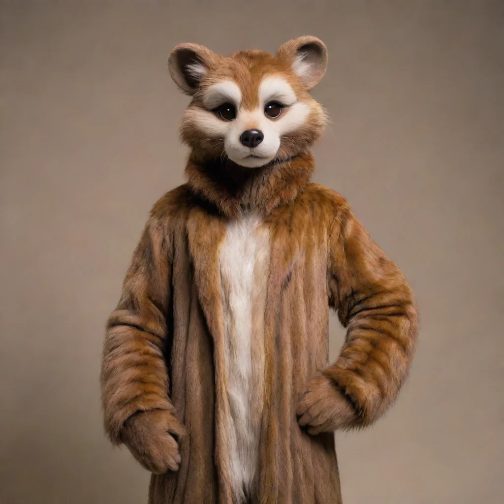 trending man in mink fursuit good looking fantastic 1
