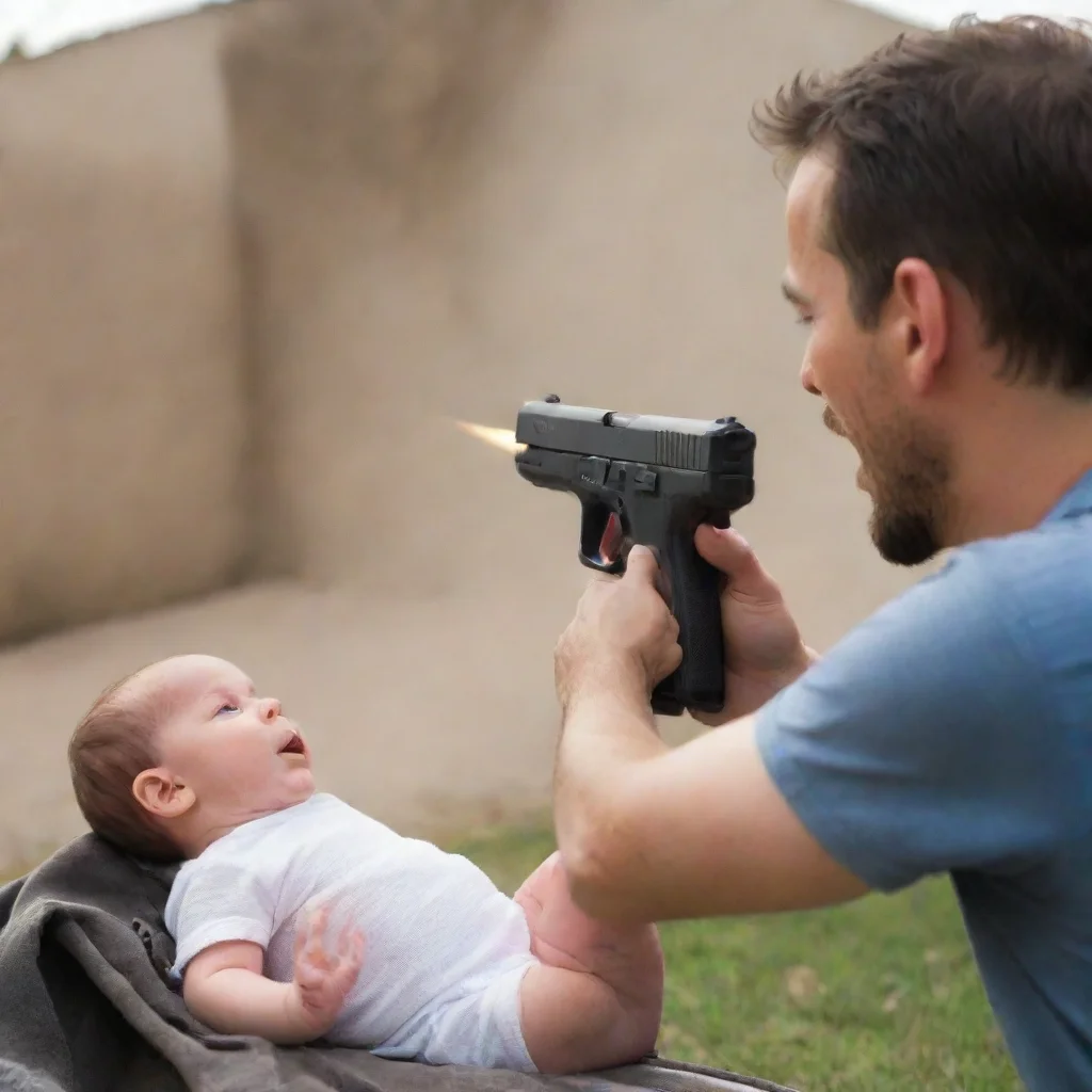 trending man shooting a baby good looking fantastic 1