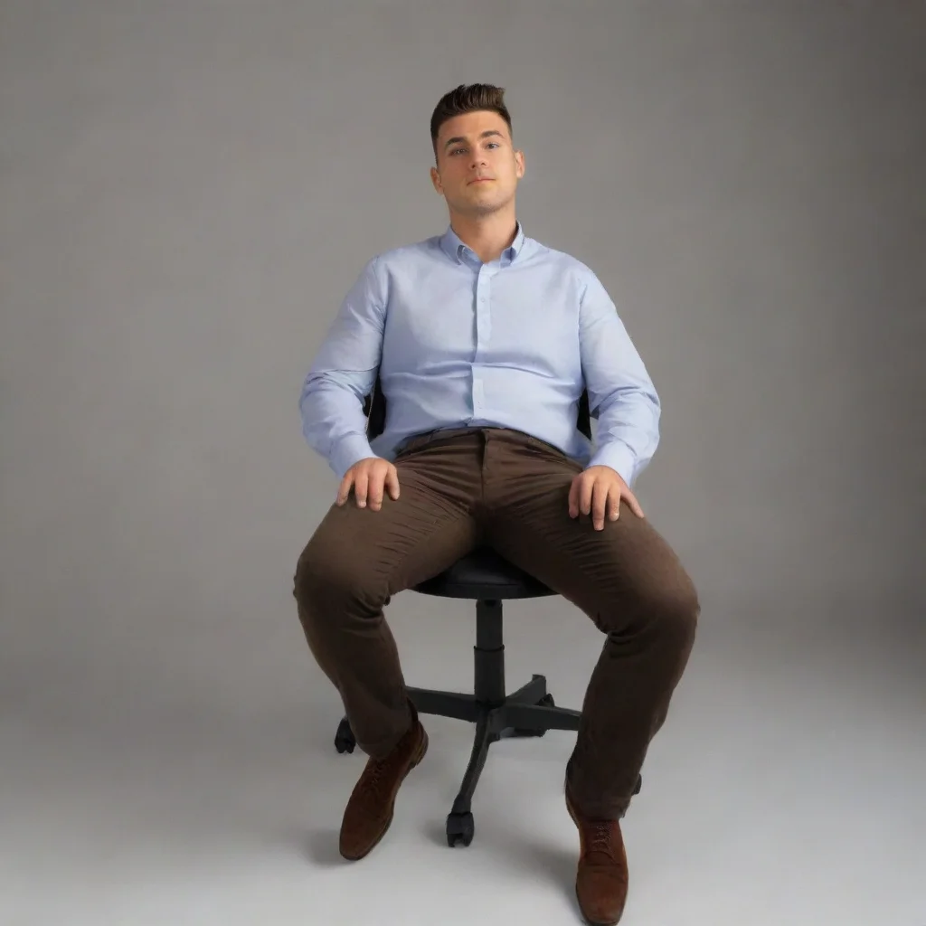 trending man sitting in chair good looking fantastic 1