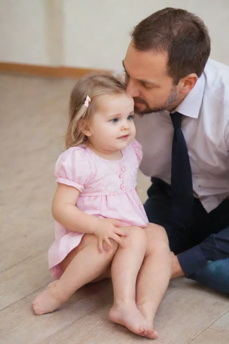 aitrending man touches a little girl between the legs  good looking fantastic 1 portrait
