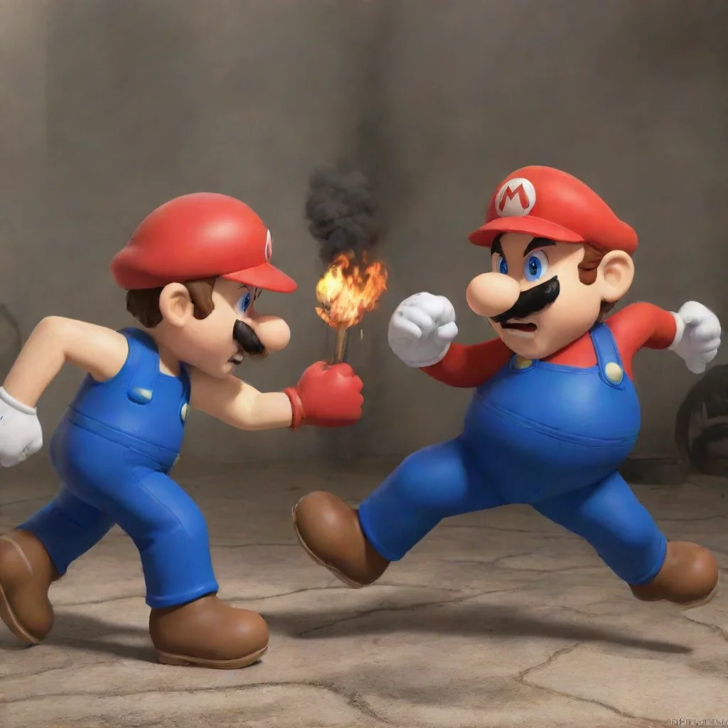 trending mario fighting hitler good looking fantastic 1