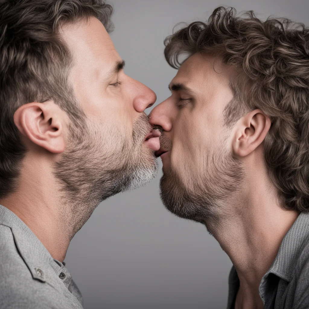 trending men kissing mem good looking fantastic 1