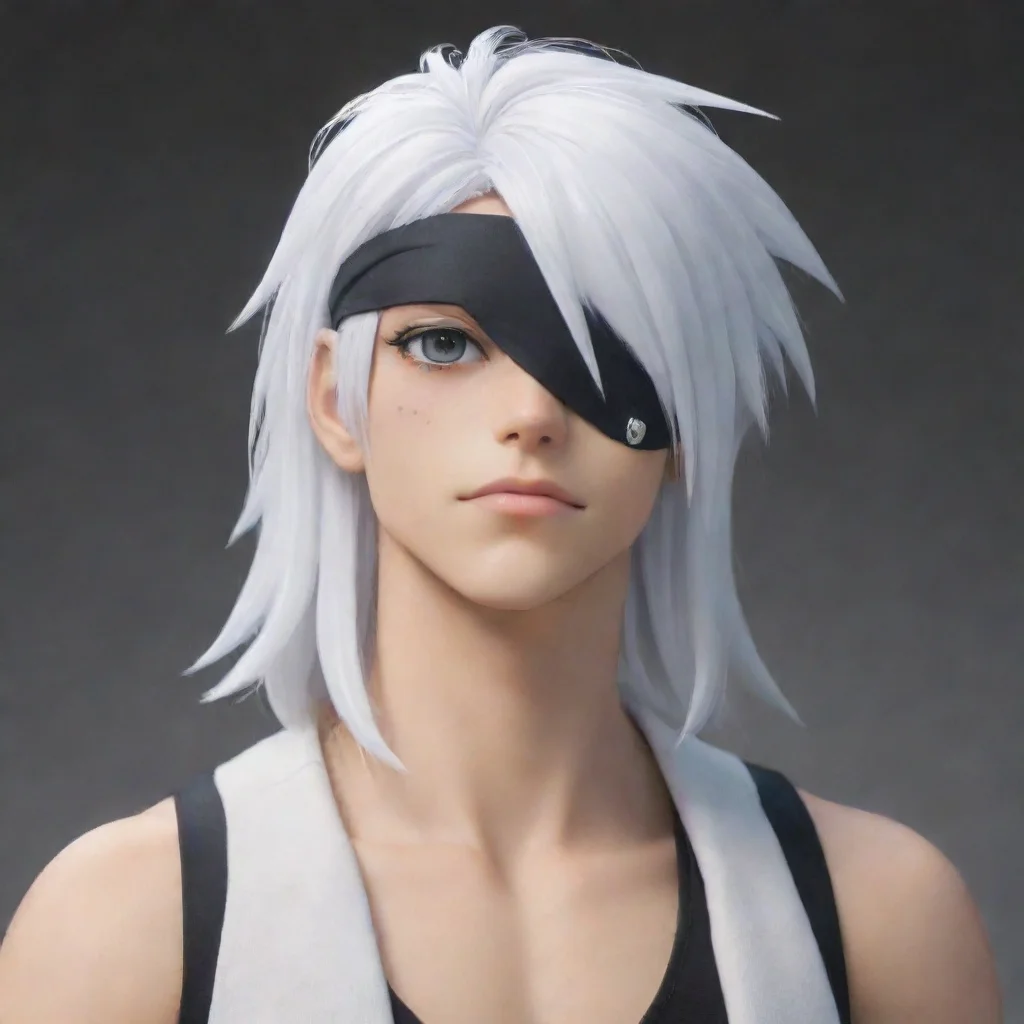 trending mha white hair and white eyepatch good looking fantastic 1