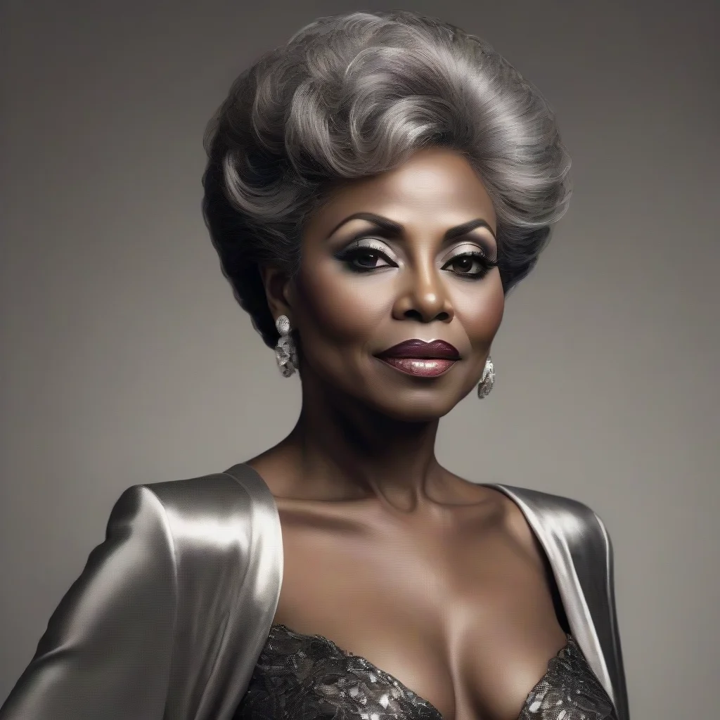 aitrending middle aged glamorous black woman good looking fantastic 1