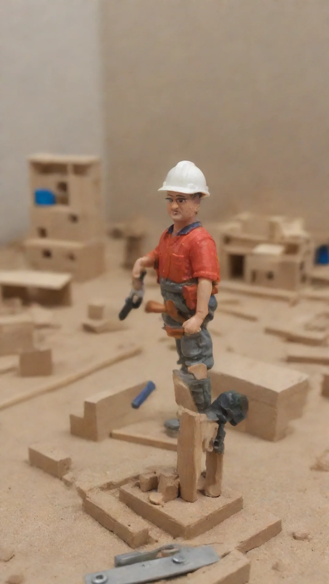 trending miniature builder good looking fantastic 1 tall