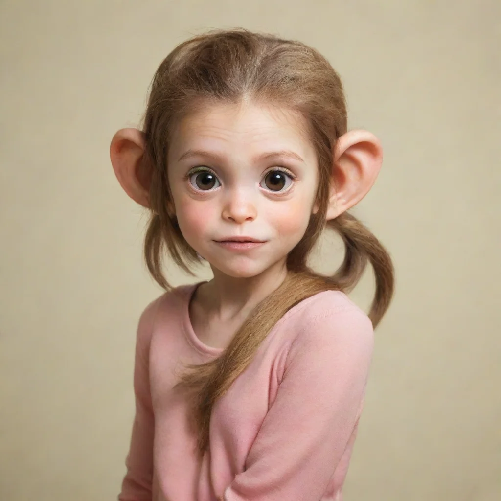 aitrending monkey girl good looking fantastic 1