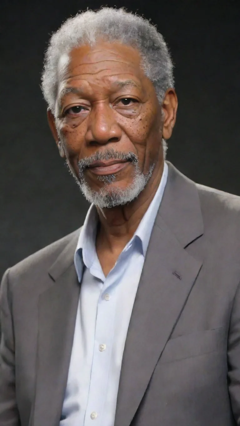 trending morgan freeman as claude wise allmighty godly anime hd character  good looking fantastic 1 tall