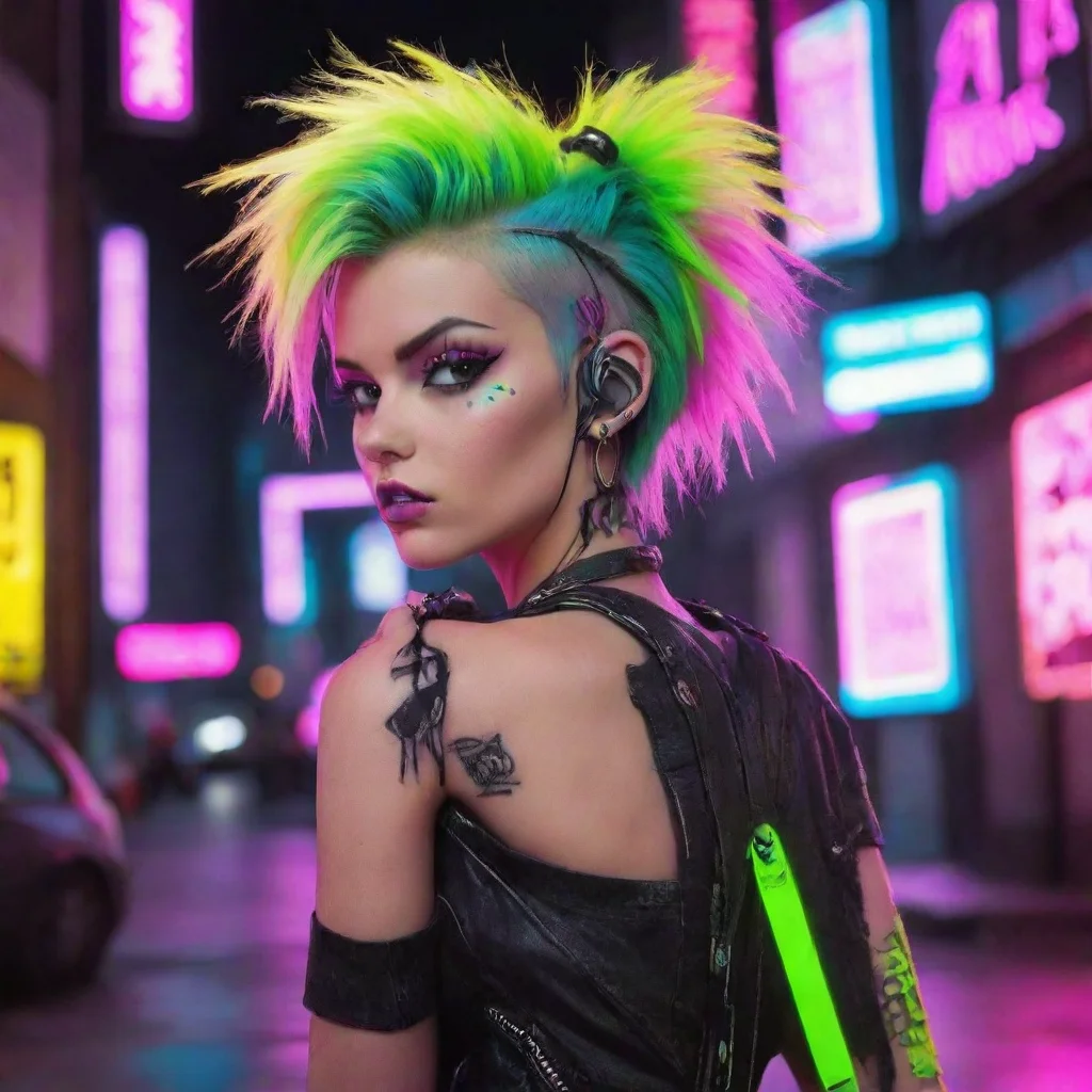 trending neon punk  good looking fantastic 1