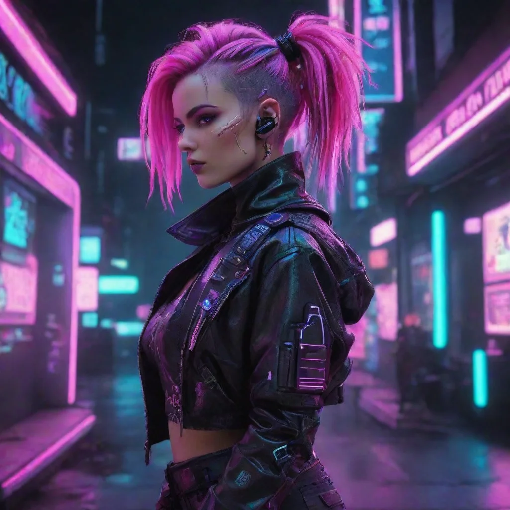 trending neon punk cyberpunk hd aesthetic  good looking fantastic 1