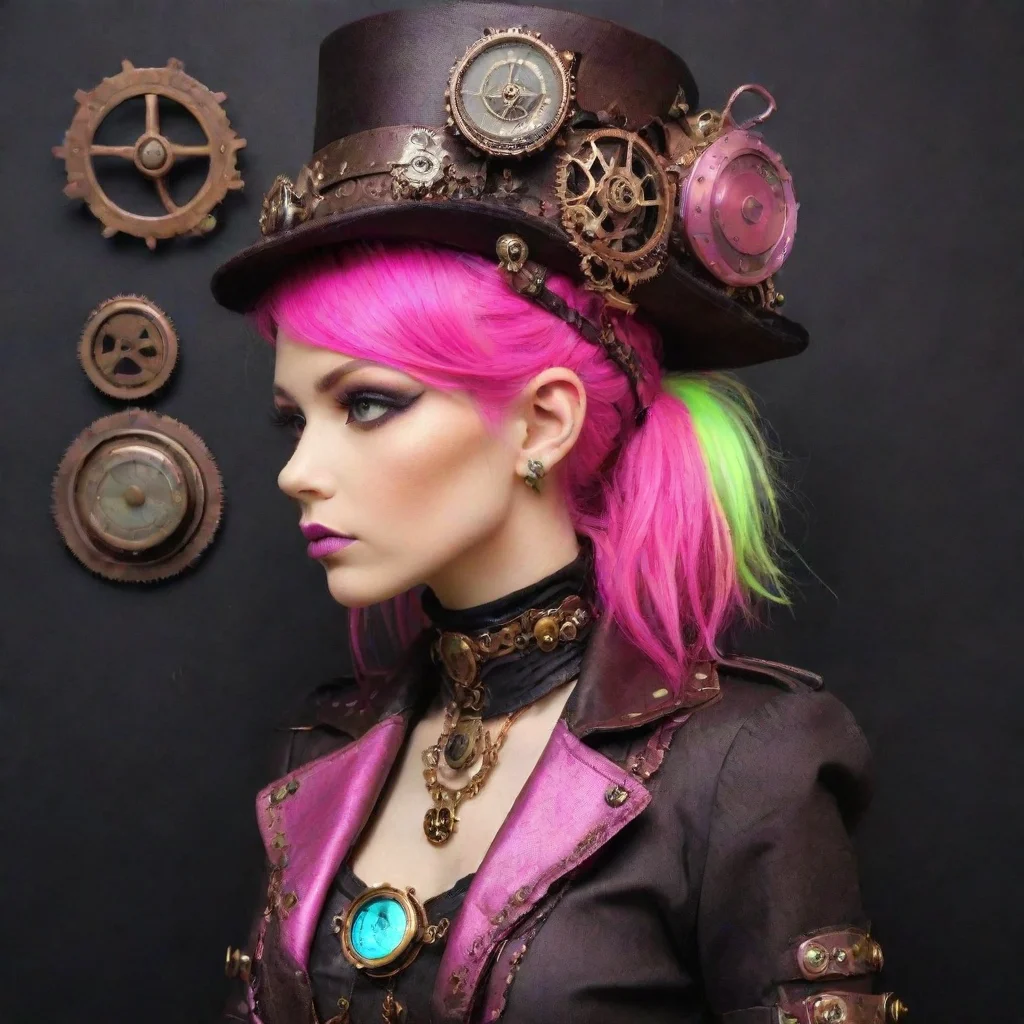 aitrending neon punk steampunk steampunk steampunk good looking fantastic 1