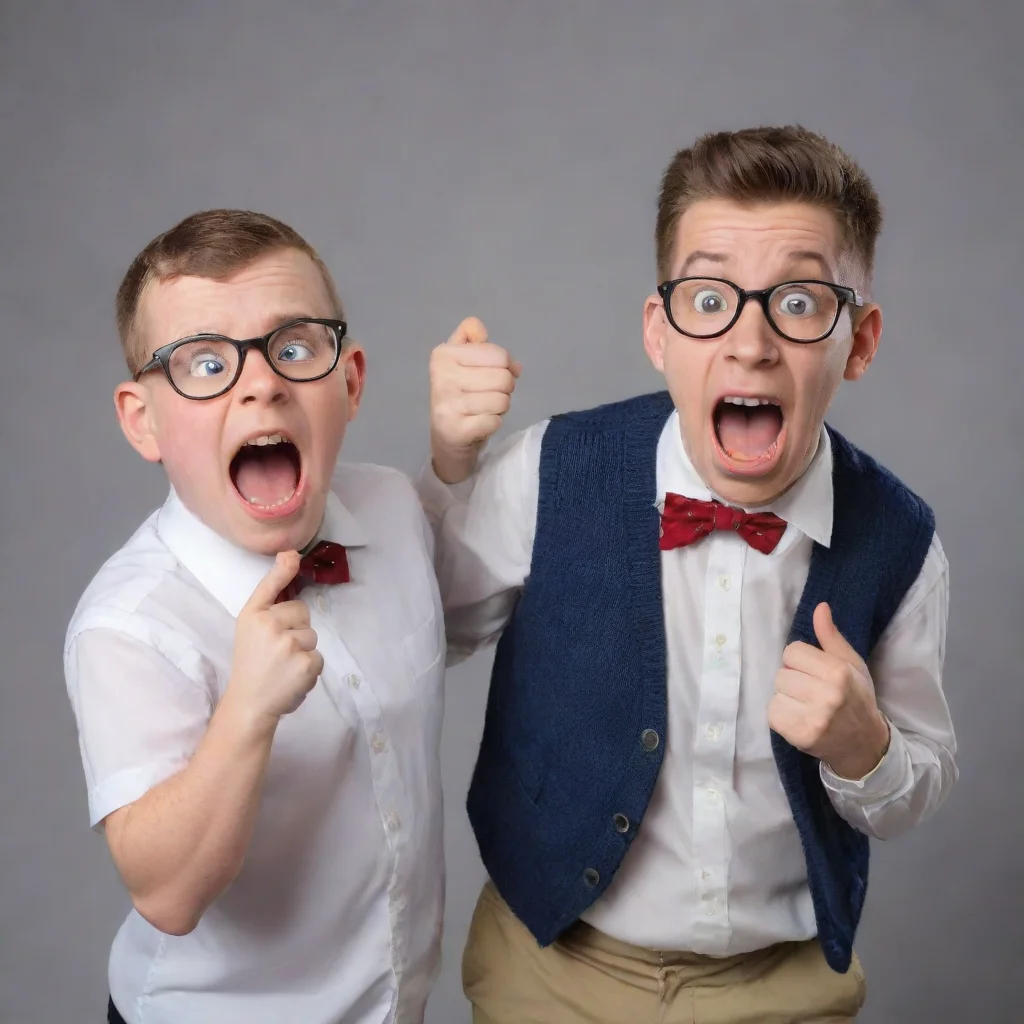aitrending nerd and bully having too much fun good looking fantastic 1
