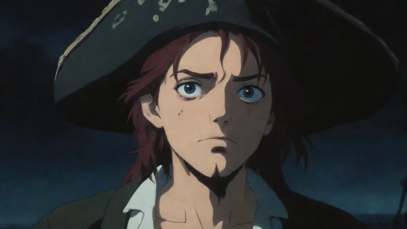 aitrending nervous pirate talking hd ghibli anime aesthetic dark horror 1800 vibe pirates ruthless good looking fantastic 1 widescreen