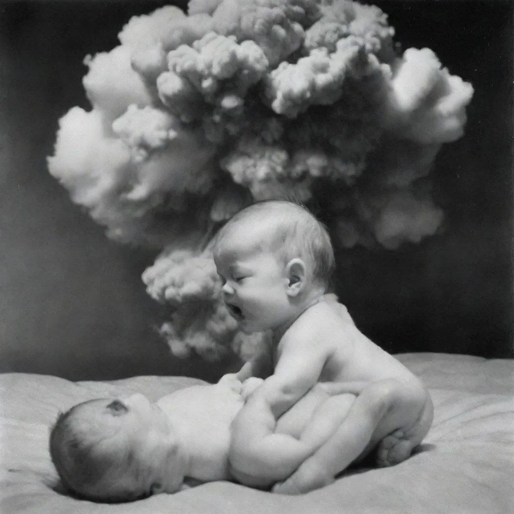 aitrending newborn baby getting hit by a atomic bomb good looking fantastic 1