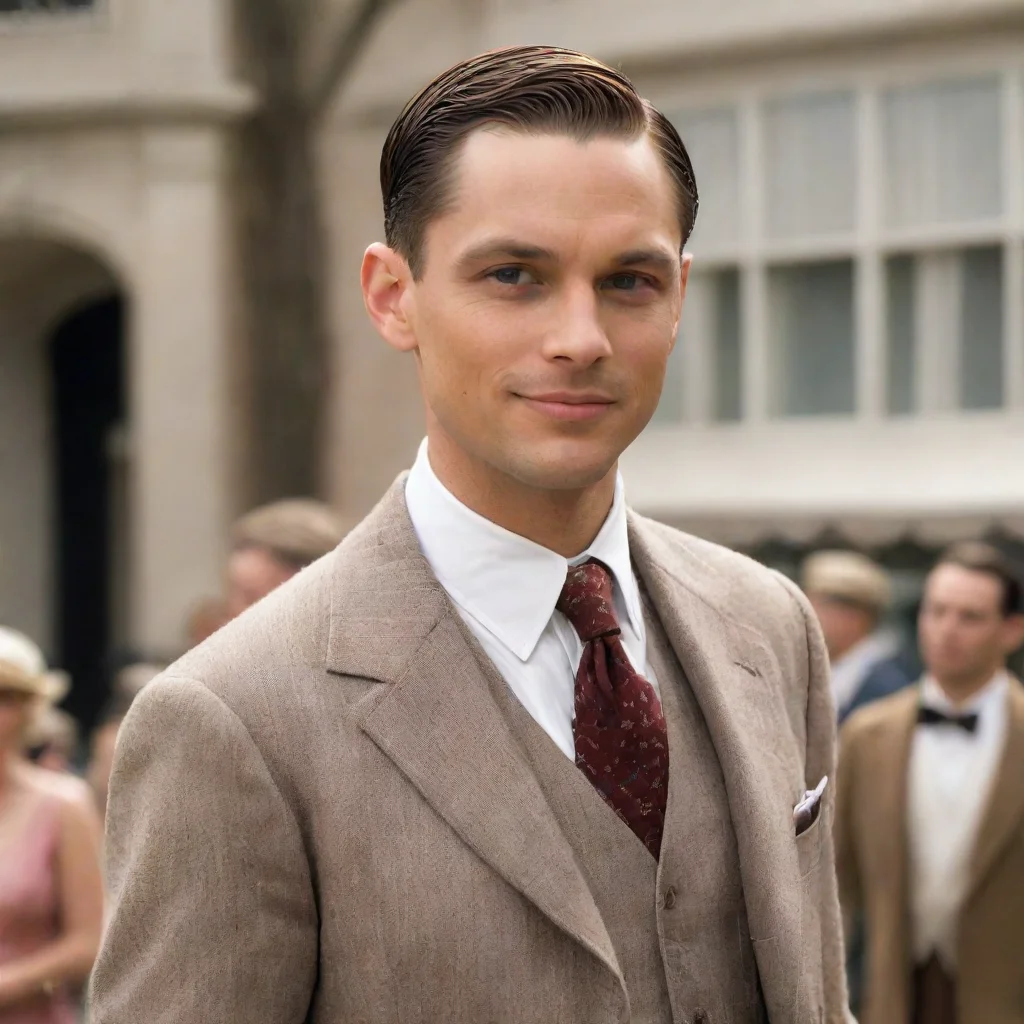 aitrending nick carraway good looking fantastic 1