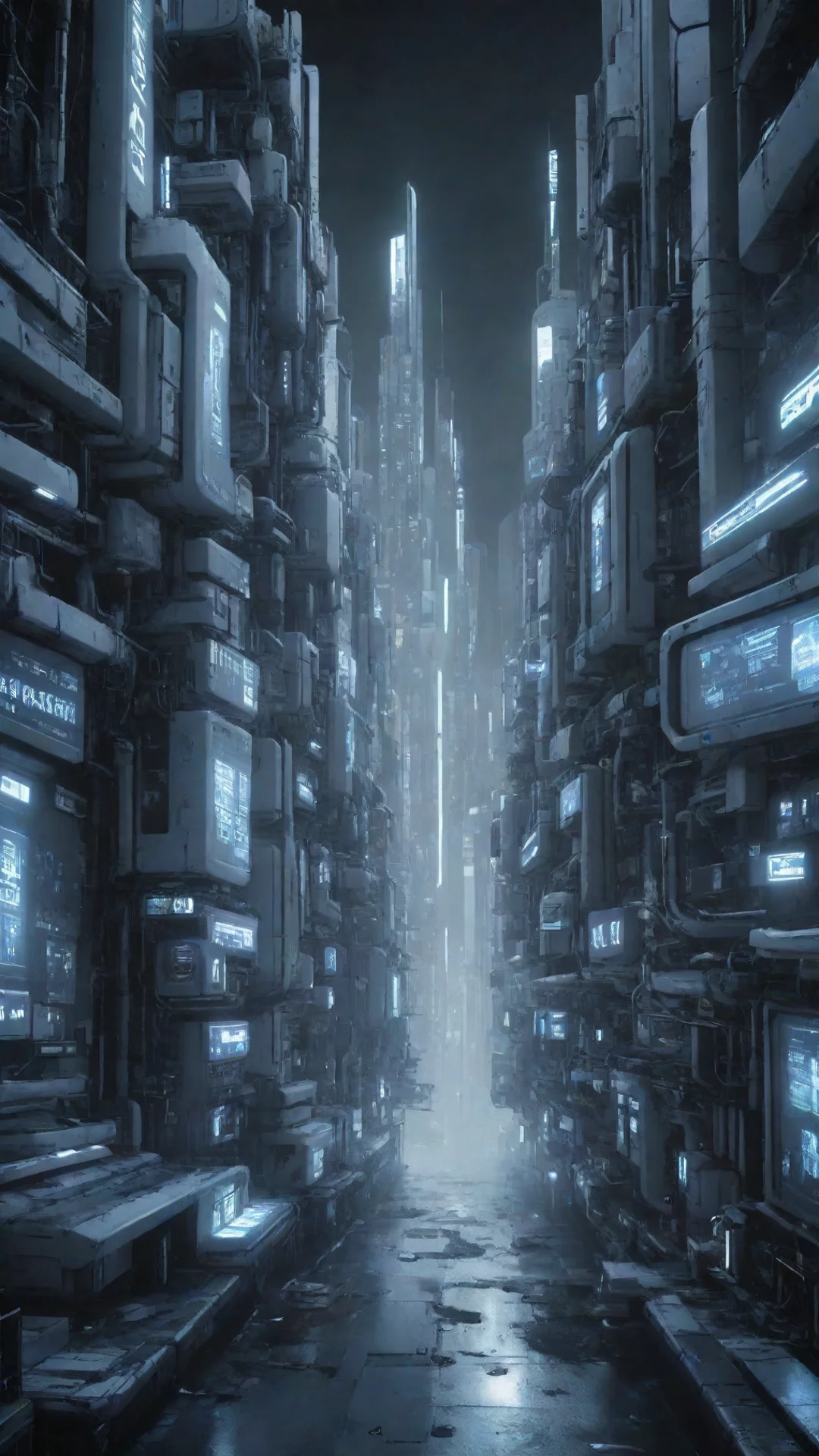 aitrending night background white flow future3d cyberpunk style kevin jenkins good looking fantastic 1 tall