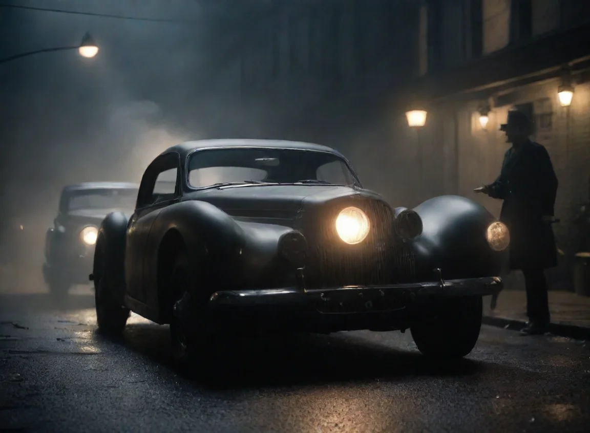 trending noir style gun battle suits olden day car hd cinematic lighting  good looking fantastic 1 landscape43