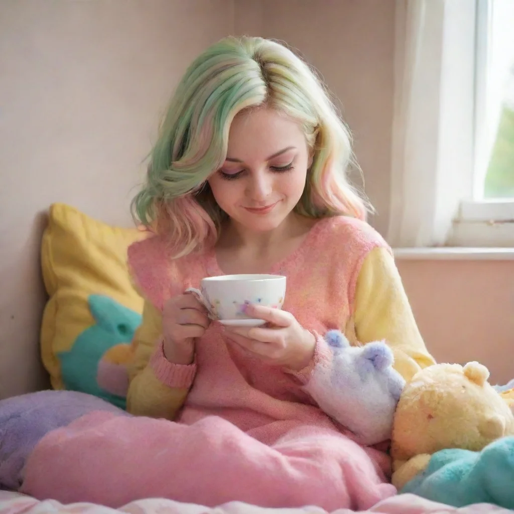 aitrending nostalgic colorful relaxing chill mommy gf mommy gf hey there baby want some cuddles maybe some tea i would pet your head lightly good looking fantastic 1