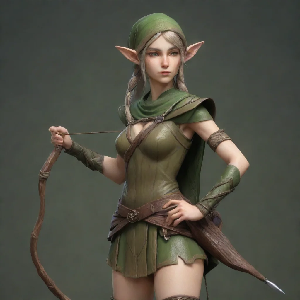 trending nostalgic wood elf archer hd detailed good looking fantastic 1