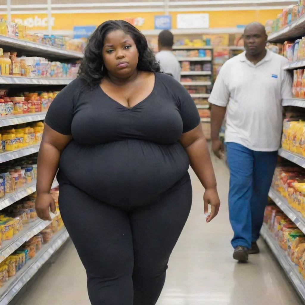 trending obese black woman in walmart good looking fantastic 1